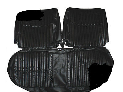 1968 Dodge Coronet 440 Superbee Front Bench and Rear Seat Upholstery Covers